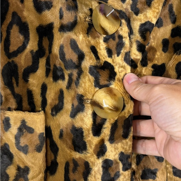 Vintage Elliott Lauren Leopard Print Jacket - Picture 3 of 7